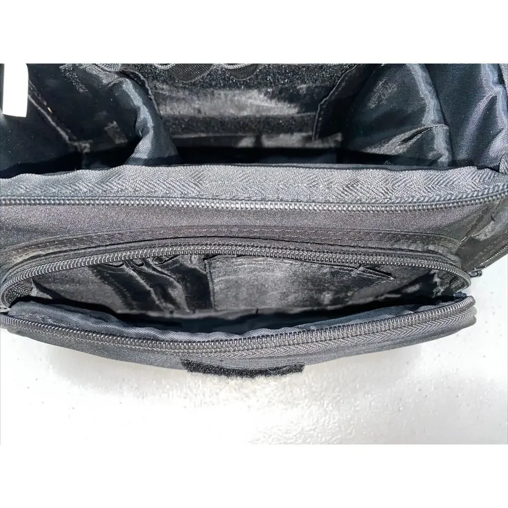 Samsonite Black Padded‎ Camera Camcorder Shoulder Bag Carrying Case Strap 12”x6”